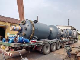 6300L搪玻璃反應釜